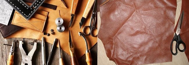 Инструменты для шитья кожаной сумки в домашних условиях